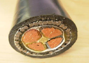 0.6/1kv 4 core copper conductor steel armored power cable 240 sq mm