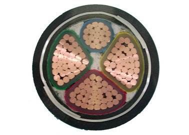 0.6/1kv 4 core copper conductor steel armored power cable 240 sq mm